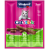 snack per gatti vitakraft cat stick pollo con erba 3x18g