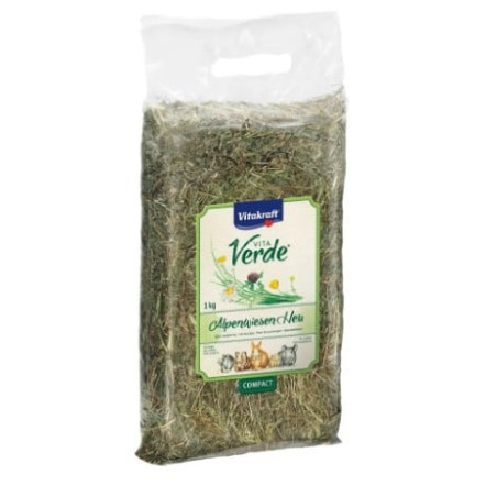 cibo secco per roditori vitakraft vitaverde prato alpino fieno 1kg