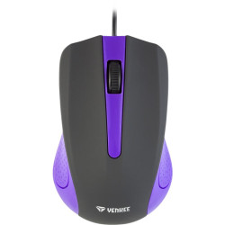 mouse yenkee yms 1015pe con sensore ottico nero/viola [umyenrpdms1015p]