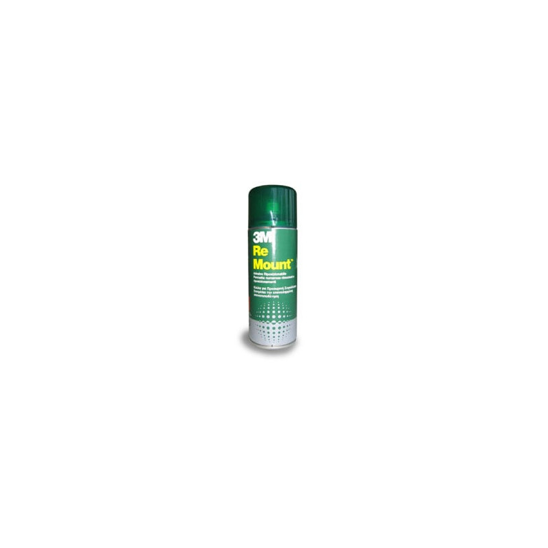 Adesivo spray 3m re-mount rimovibile trasparente 400ml [59103]