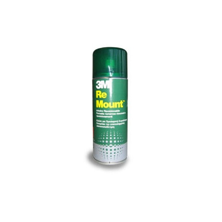 Adesivo spray 3m re-mount rimovibile trasparente 400ml [59103]