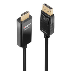 cavo displayport lindy a hdmi 5m nero [40928]