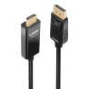 cavo displayport lindy a hdmi 5m nero [40928]