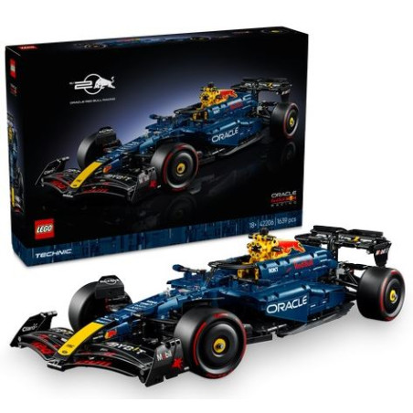 gioco da costruzione lego technic auto da corsa oracle red bull racing