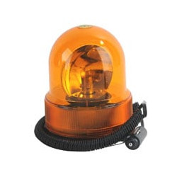 Lampeggiante rotante magnetico arancio v.12 fermec [fermec ]