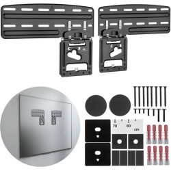 supporto tv maclean mc-806n da parete per samsung qled 43-85''