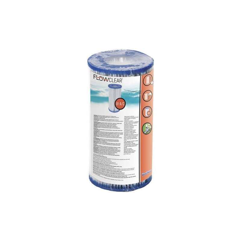Cartuccia bestway filtro piscine tipo 3 [bestway]
