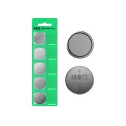 batteria a bottone green cell cr2430 5pz [azgceebx5cr2430]