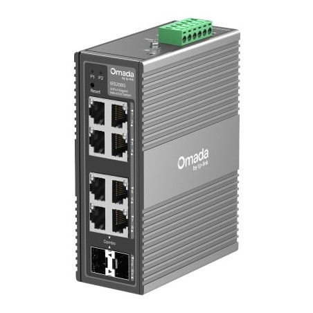 switch tp-link omada ies208g gestito 8 porte gigabit ethernet