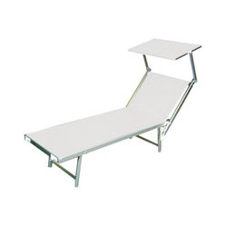 Lettino in metallo vette alluminio sea bianco 07162 [vette]