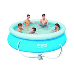 Piscina gonfiabile bestway fast tonda filtro 1c 305 h. 76 [bestway]