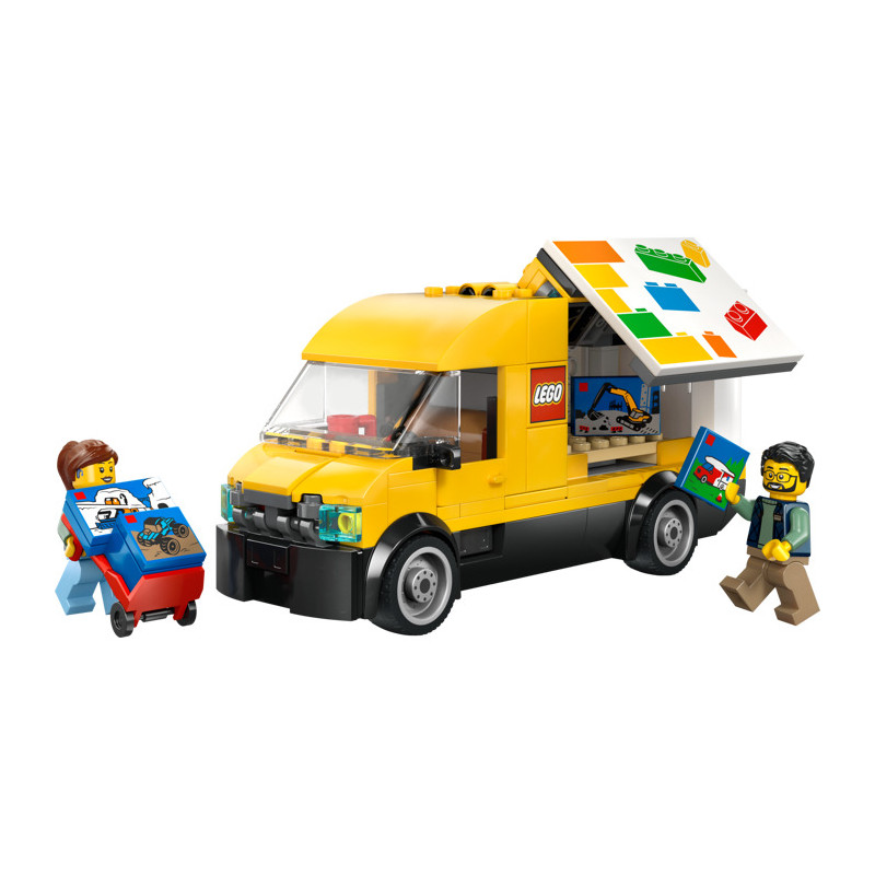kit di costruzione lego city camioncino delle patatine fritte multicolore