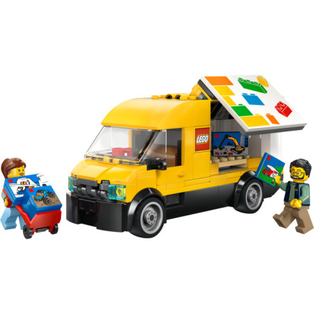 kit di costruzione lego city camioncino delle patatine fritte multicolore