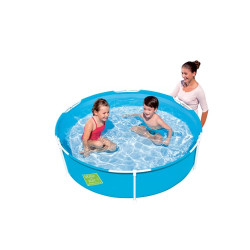 Piscina fuori terra bestway first frame pool tonda 152 h. 38 [bestway]