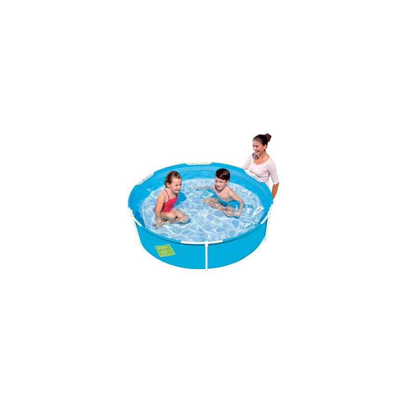 Piscina fuori terra bestway first frame pool tonda 152 h. 38 [bestway]