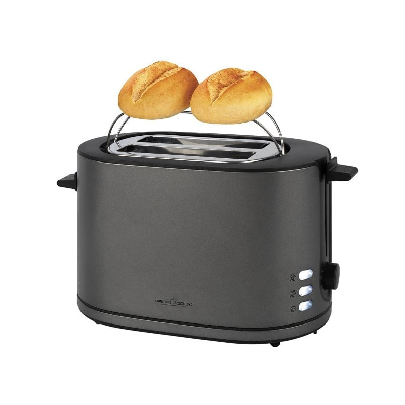 toastpane proficook pc-ta 1291 950w grafite [501292]