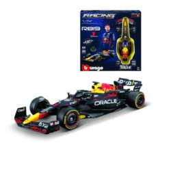 modellino bburago f1 kit redbull rb19 con timone 1 verstappen 1:24
