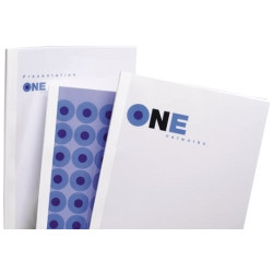 100 cartelline termiche 1,5mm bianco optimal [tc080070]