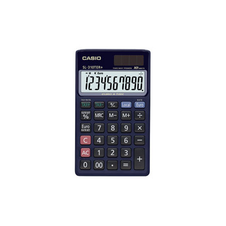 calcolatrice casio sl-310ter+ tascabile [sl-310ter+]