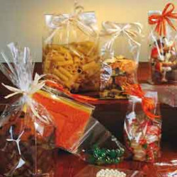 100 buste regalo crystal trasparente 25x40cm [u-010tnn y4nnn4]