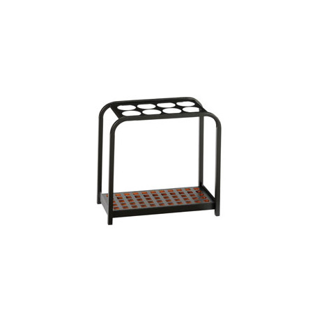 portaombrelli media international multi a 8 posti nero [714019]