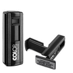 timbro pocket stamp plus 20 nero 14x38mm autoinchiostrato colop [psp20n]
