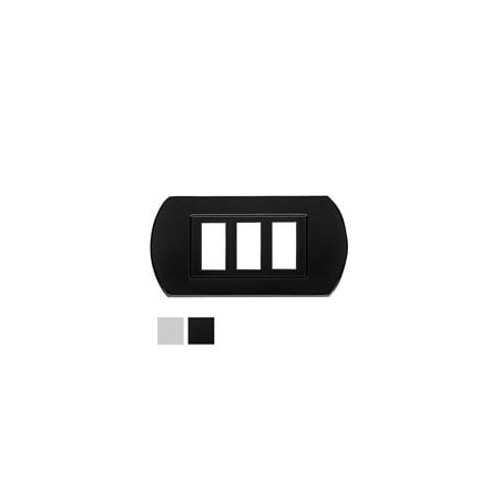 coprinterruttore minny nylon 3 posti nero [ghidini ]