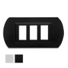 coprinterruttore minny nylon 3 posti nero [ghidini ]