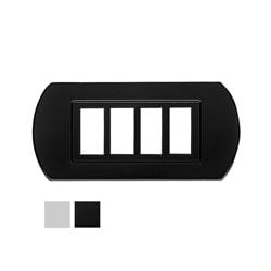 Coprinterruttore minny nylon 4 posti bianco [ghidini ]