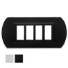 Coprinterruttore minny nylon 4 posti nero [ghidini ]