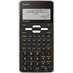 calcolatrice per la scuola sharp el-w531th nero display (cifre):