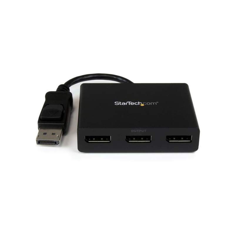 adattatore startech.com hub mst displayport a 3porte [mstdp123dp]