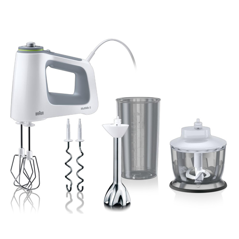 sbattitore braun hm 5137 multimix 5 v4 750w bianco [hm 5137]