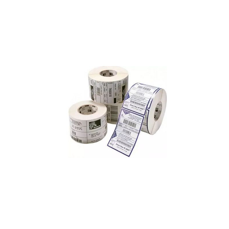 rotolo etichette zebra 8100t cryocool 38x13mm poliestere 25mm core