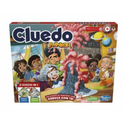 gioco di societa' hasbro cluedo junior refresh 2-6 giocatori
