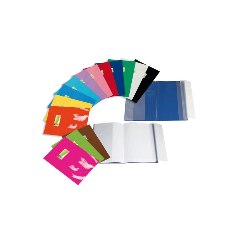 coprimaxi pvc laccato sei rota 21x29.7cm a4 azzurro scuro [21000217]