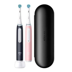 spazzolino elettrico braun oral-b io series 3n duo rosa/nero