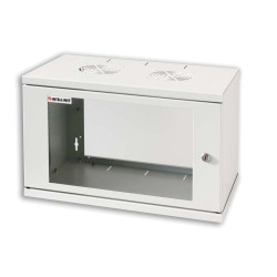 Armadio rack 19'' a muro 6 unità prof. 320 grigio assemblato