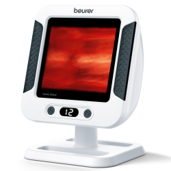radiatore di calore beurer a infrarossi 300w bianco [61695]