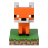 lampada paladone icons minecraft fox 11cm multicolore
