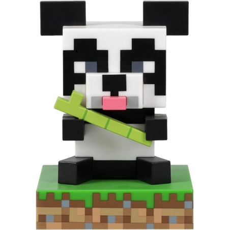 lampada paladone panda minecraft multicolore