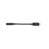 adattatore v7 ucaudio-blk da usb-c jack 3.5mm nero [v7ucaudio-blk]