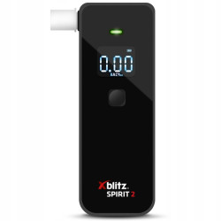 etilometro elettronico xblitz spirit 2 semiconduttore con 5 bocchini