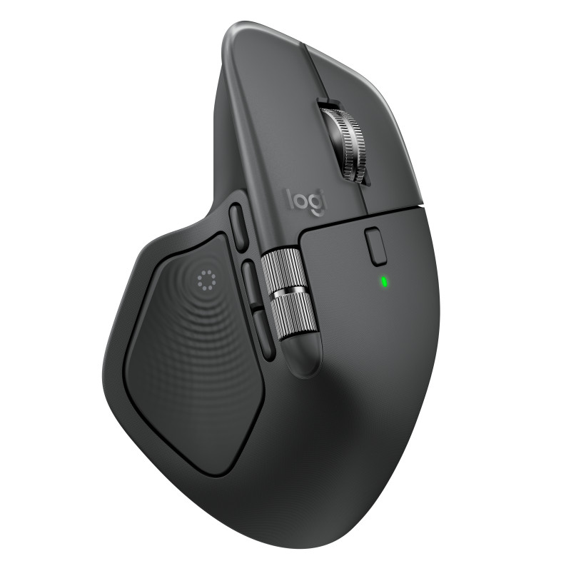 mouse logitech mx master 4 laser wireless usb-c/bluetooth dx