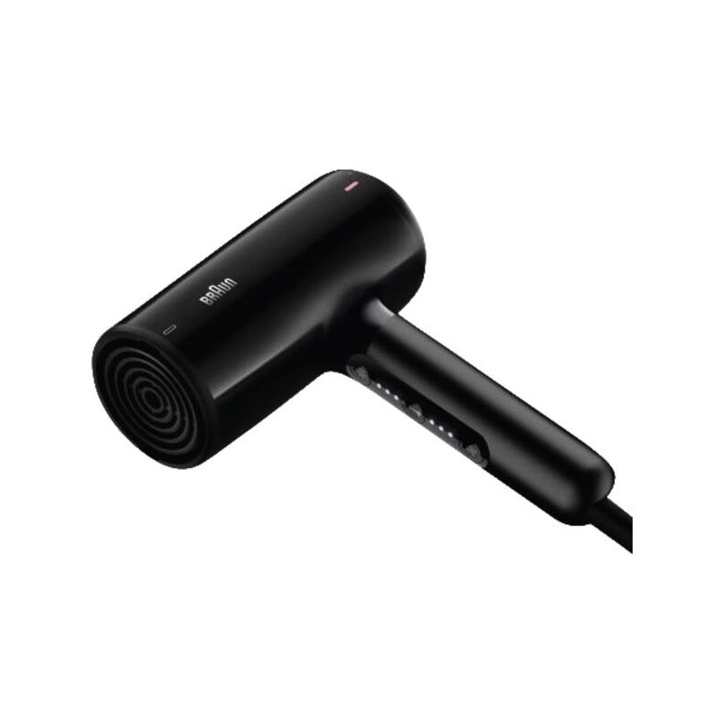 asciugacapelli braun hd4.1 2200 w 2.2m nero [brhd410e]