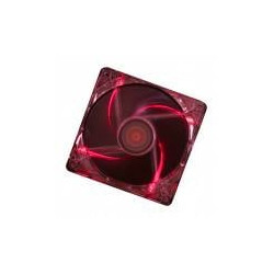ventola 120x120 xilence performance c trasparente led rosso xpf120.tr
