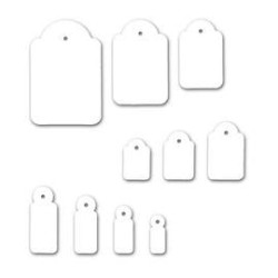 Etichette identificative lebez 1000 pz. con filo a386 (13x34mm) [a386]