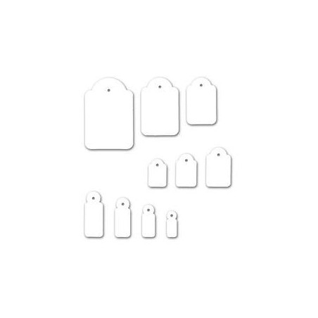 Etichette identificative lebez 1000 pz. con filo a386 (13x34mm) [a386]