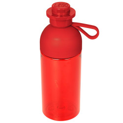 bottiglia 0,5l rosso brillante trasparente [40420001]