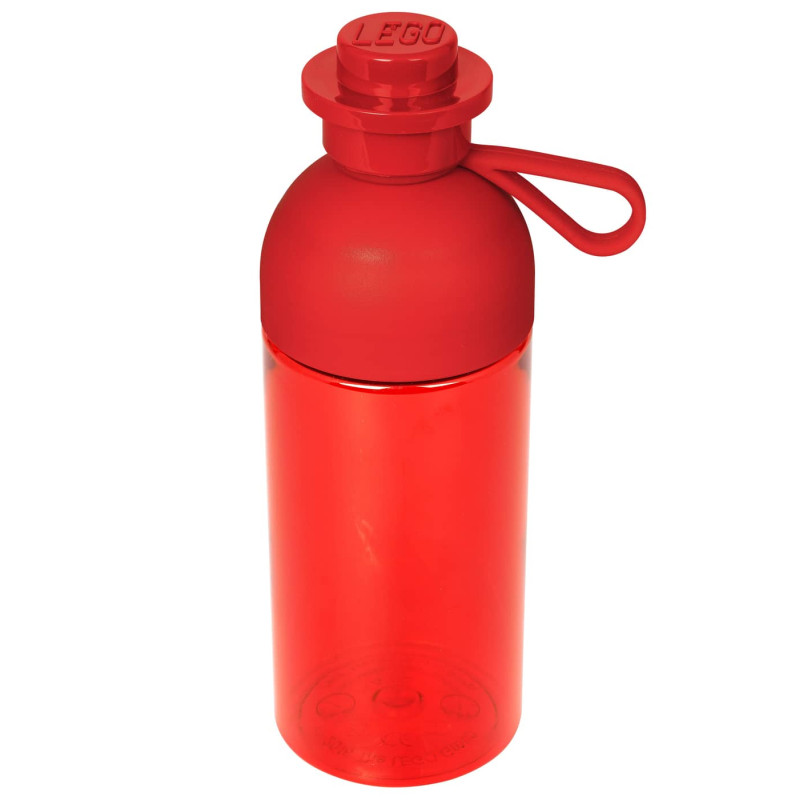 bottiglia 0,5l rosso brillante trasparente [40420001]